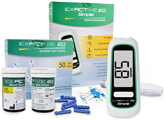 exactive eq blood glucose meter